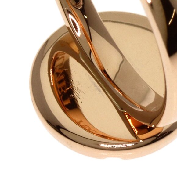 CHAUMET 18k Rose Gold Diamond Ring #49 - Picture 8 of 9